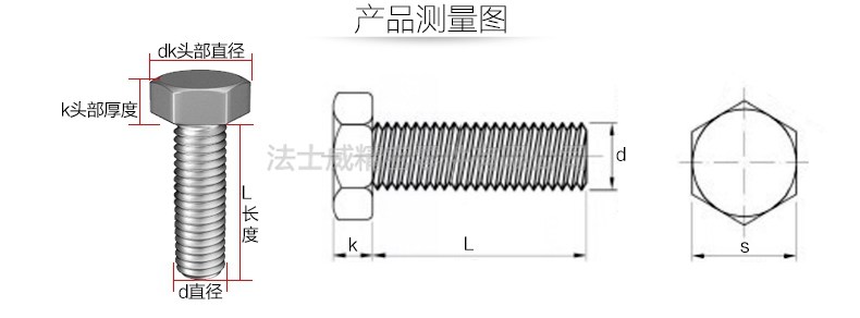 細牙外六角-規格1